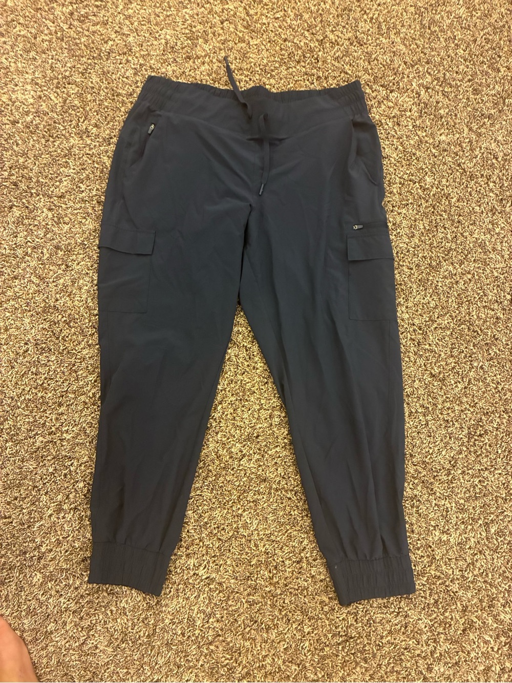 Women's Casual Jogger Cargo Pants - navy